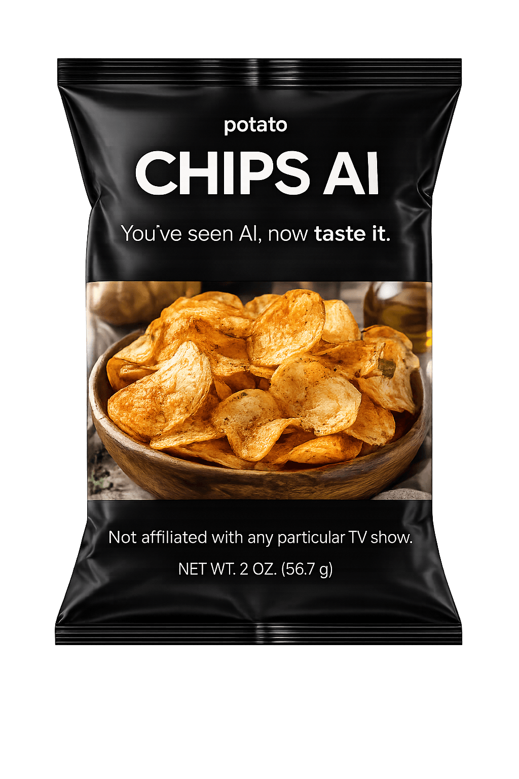 Potato Chips AI bag selected for pre-order.